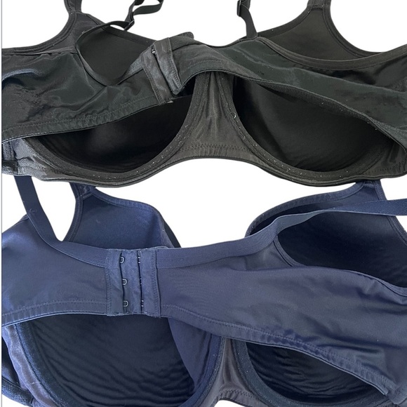 Cacique Bundle of 2 Bras Navy and Black size 44C - Picture 4 of 6